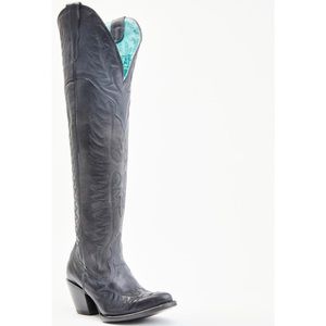 Corral Black Over the Knee Boots